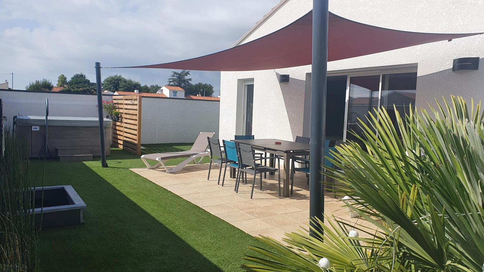 Maison Recente 4* Proche Plage Avec Spa Privatif Longeville-sur-Mer Exterior photo